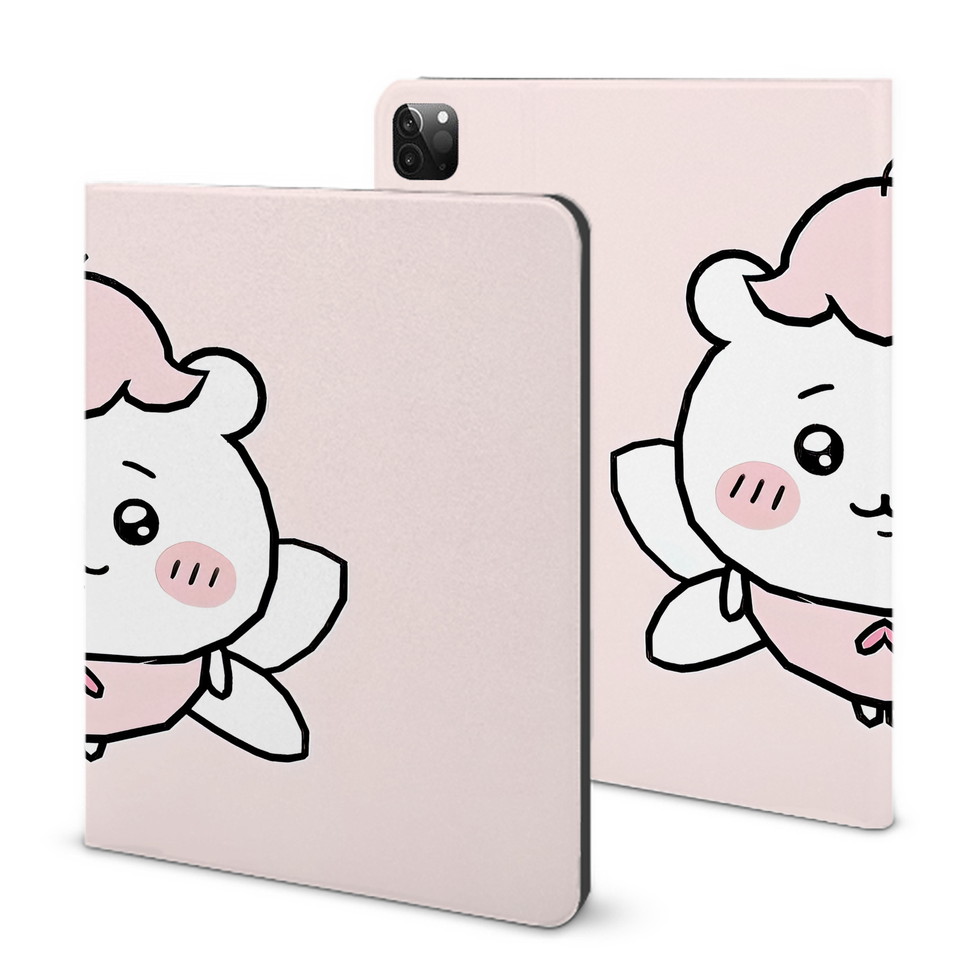 （画像用） ちいかわ Chii-kawa IPadケース ペンホルダー付き ブックスタイルデザイン